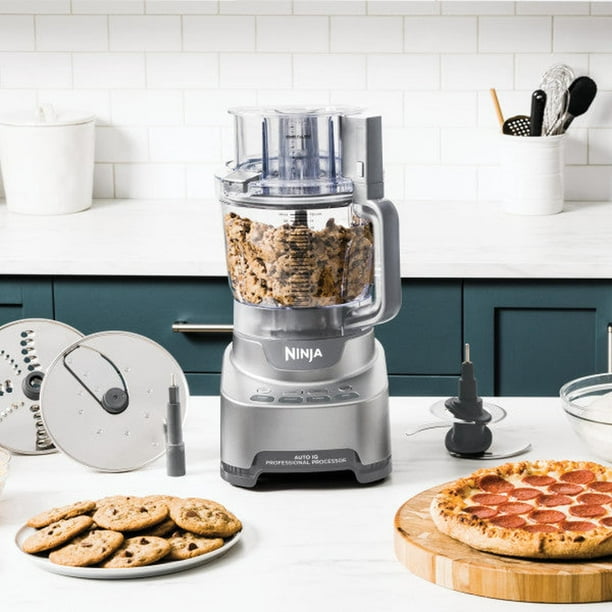 Procesador de alimentos Ninja NF701 4 programas 2.84 L 1 000 watts 1.34 hp plata gris Ninja Procesador Ninja NF701 4 programas 2.84 L 1 000 watts 1.34 hp Walmart en linea