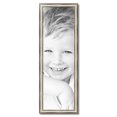 thumbnail image 2 of ArtToFrames 12" x 38" Antique Silver Panel Picture Frame, 12x38 inch Silver Wood Poster Frame (WOM-4760), 2 of 7