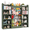 Green, variant on VortinT Kids Bookshelf with 233L Stuffed Animal Zoo, 6-Tier Toy Storage Organizer, 10 Cubby Bookcase for Kids Room, Nursery, Playroom, White