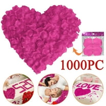 Clearance! 1000Pc Artificial Rose Petals Silk Petals Bright Silk Fabric Real Bridal Wedding Petals Home Decoration Artificial Flowers Silk Flowers