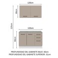 thumbnail image 3 of Mueble Modular Integral Almacenamiento Garaje Madesa 120 BC, 3 of 5