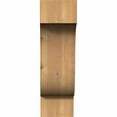 thumbnail image 2 of 6"W x 12"D x 20"H Newport Rough Sawn Corbel, Western Red Cedar, 2 of 9
