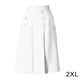 thumbnail image 4 of Pantalones culotte cortos hasta la rodilla para mujer, modernos y cómodos, holgados. 2XL, 4 of 9