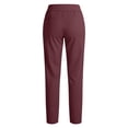 thumbnail image 2 of Lightweight Casual Pants for Womens Quick Dry Sweatpant Workout Athletic Travel Golf Work Trouser with Pockets (2XL, Wine), 2 of 7