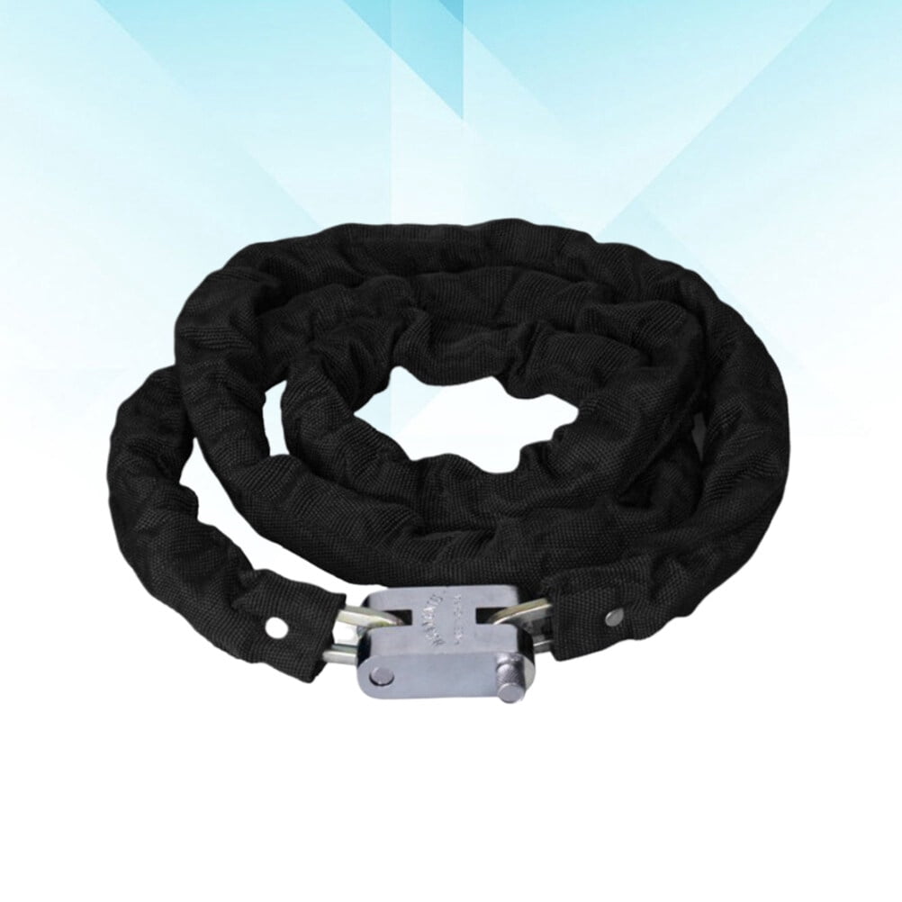 Homemaxs 120cm Bike Lock Mountain Bike Lock Security Anti-Theft Chain Lock Heavy Duty Chain Padlock for Outdoor Cycling Motorcycle Security