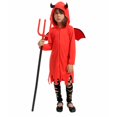 thumbnail image 2 of Otqutp Children Dress Up Performance Play Full Zip Jumpsuits Bodysuit Long Sleeve Hooded Sweatshirts for Boys Girls 3-10 Years(J,7-8 Years), 2 of 5