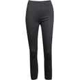 thumbnail image 3 of Women's Yoga Pants Casual Fashion Stretch Pleat Capri Leggings Suspended Tendon Small Feet Stretch Comfy Cropped Pants, 3 of 3