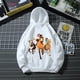 thumbnail image 2 of Sudadera con capucha para niñas 2022 con estampado de dibujos animados de espíritu Mustang de Anime para niñas, sudadera de primavera, otoño e invierno, sudadera con capucha linda para niñas de Haraju, 2 of 5