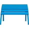 thumbnail image 4 of ZYPPP Furniture Adirondack Ottoman Outdoor Patio Footrest 13.5" Inch Folding Footstool for Outdoor Adirondack Chair (Pacific Blue), 4 of 8