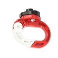 thumbnail image 2 of Universal Aluminum Alloy Motorcycle Helmet Bag Carry Holder Hanger Hook Claw Red, 2 of 4