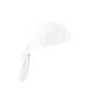 thumbnail image 1 of Eigraketly Sombreros Gorros de quimio Pañuelo para la cabeza Bandana Quick Sun Pasamontañas atado por detrás Hip Pop Head Wrap Casco Capucha interior Ciclismo blanco Eigraketly OD020489-06B, 1 of 6