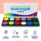 thumbnail image 4 of Kit de pintura facial Blue Squid PRO, paleta de 12 colores con pinceles, 4 of 6