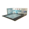 thumbnail image 2 of JWQFBC 1/64 Parking Lot Background Model Building Scene Display for Diecast Toy Vehicle Style B, 2 of 9