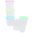 thumbnail image 3 of Uonlytech 12Pcs Tall Betta Cups with Lids Assorted Color Plastic Cup for Fish Farming 8x7.7in, 3 of 8