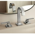 thumbnail image 2 of Speakman Polished Chrome CD523 Lura 8 in. Widespread Bathroom Faucet with Pop-Up Drain, 2 of 5