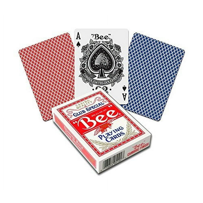 US Playing Card Bee Premium Playing Cards, Matte Finish, Patented