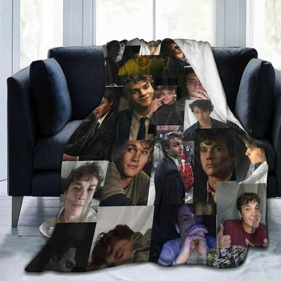 Benjamin Wadsworth Fleece Blanket Throw Blanket for Couch - Cozy Luxury Bed Blanket Microfiber and Throws for Sofa