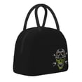 thumbnail image 2 of XMXT Reusable Insulated Lunch Bag Women Men, Zombie Rider Head Lunchbox Large Lunch Box Tote Bags for Work School, 2 of 9