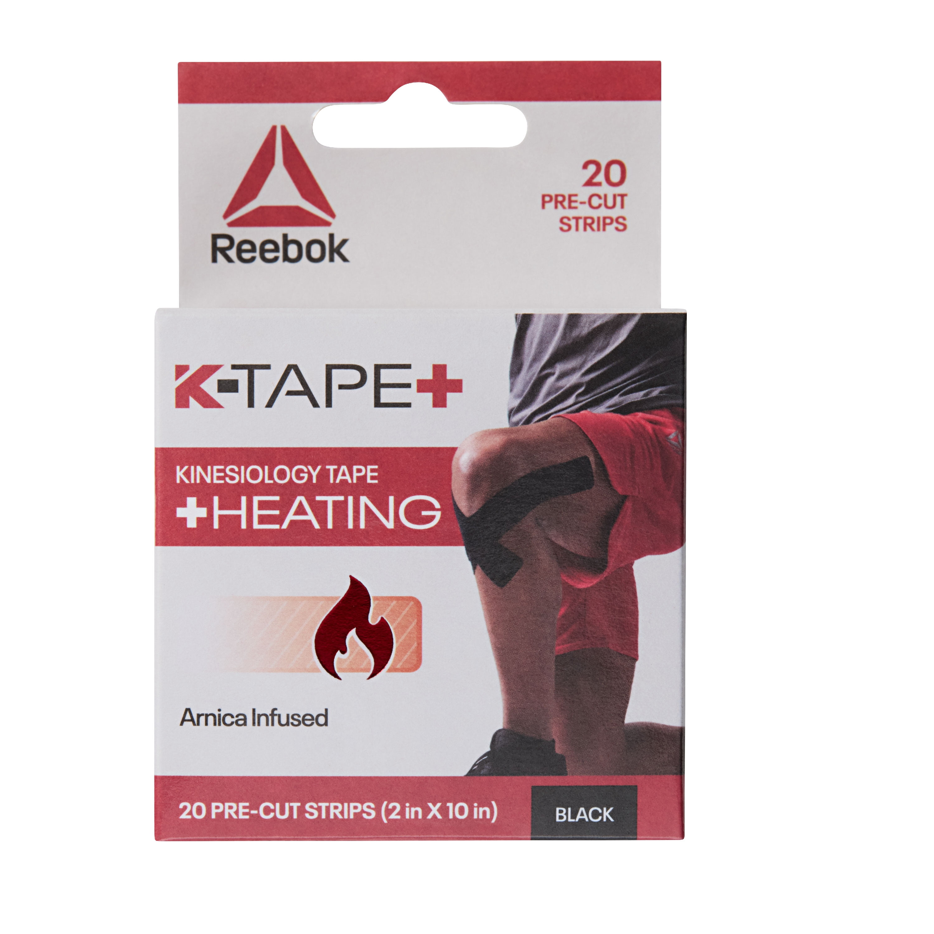 Reebok Delta Kinesiology Tape + Heating