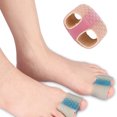 thumbnail image 2 of Silicone Toe Spreader Separator Bunion Hallux Valgus Corrector Thumb Finger Correction Straightener Foot Care Tool, 2 of 10
