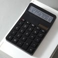 thumbnail image 6 of Necvior 12 Digit Desktop Calculator with Solar Power for Students and Professional, 6 of 16