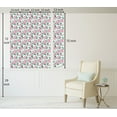 thumbnail image 5 of Ambesonne Blooming Roses Peel & Stick Wallpaper for Home, Boho Floral Vintage, 13"x72", Pastel Pink Jade Green, 5 of 5