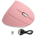 thumbnail image 2 of Vertical Mouse Wireless Gaming Mouse RGB Streamer Ergonomic Mouse Automatic Sleep Computer Mouse, USB Rechargeable, 800 1200 1600 2400 4 Levels of DPI Adjustable, 2 of 7
