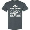 thumbnail image 3 of Inktastic Father's Day the Lawn Ranger with Mower T-Shirt, 3 of 5