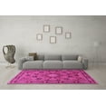 thumbnail image 3 of Ahgly Company Indoor Round Persian Pink Traditional Area Rugs, 8' Round, 3 of 4
