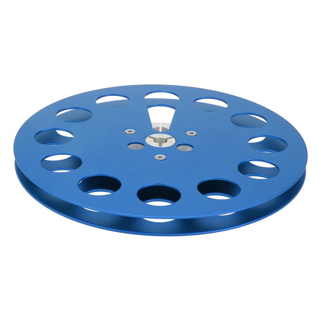 7x1/4 Inch Takeup Reel, Universal 11 Wind Resistance Holes Empty Tape Reel With Effcient Performance, Empty Tape Reel For Recording Erasing Rerecording