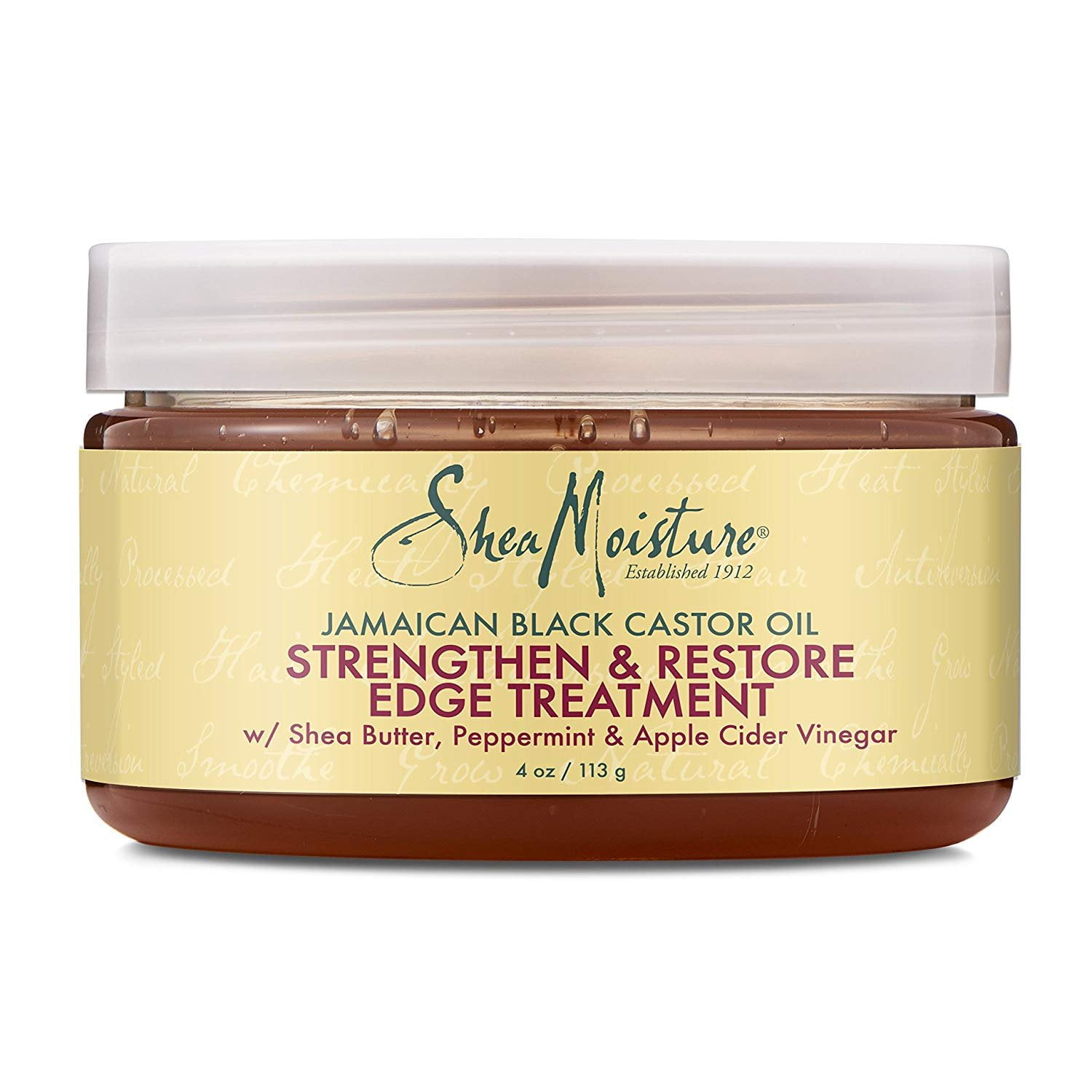 SheaMoisture 4 oz Jamaican Black Castor Oil Strengthen, Grow & Restore Edge Treatment