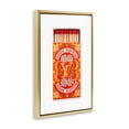 thumbnail image 3 of Stupell Industries Floral Glam Matchbox Fashion Painting Gold Floater Framed Canvas Art Print Wall Art, 21 x 31, 3 of 9