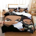 thumbnail image 1 of New The Boondocks Ensemble de Literie Simple Simple Full Size Ensemble de Lit Adulte Enfant Housse de Couette Ensemble de Draps Anime, 1 of 5