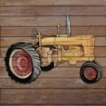 thumbnail image 2 of Medley, Elizabeth 15x15 White Modern Wood Framed Museum Art Print Titled - Tractor on Wood I, 2 of 4