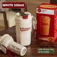 thumbnail image 3 of Coffee Thermos Cup with Smart Lid Portable Stainless Steel Vacuum Flask Keep Hot And Cold Insulated Cups Drinkware Gift Packing, 3 of 5