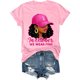 thumbnail image 4 of MHFRRA Camiseta Informal de Manga Larga con Estampado y Cuello Redondo, Sudadera deportiva, Suave, Cómoda y Moderna, Ideal para Uso Diario y Actividades de Ejercicio Ligero. Rosa, 4 of 4