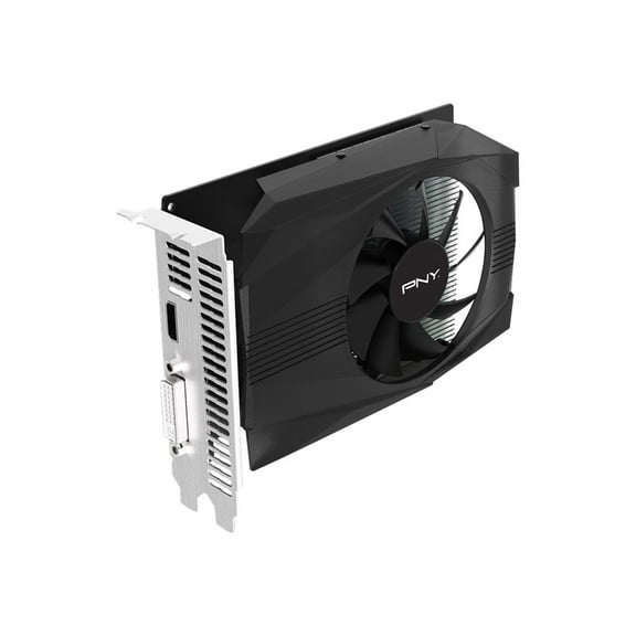 PNY GeForce GTX 1650 Single Fan - Graphics card - GF GTX 1650 - 4 GB GDDR5 - PCIe 3.0 x16 - DVI, HDMI