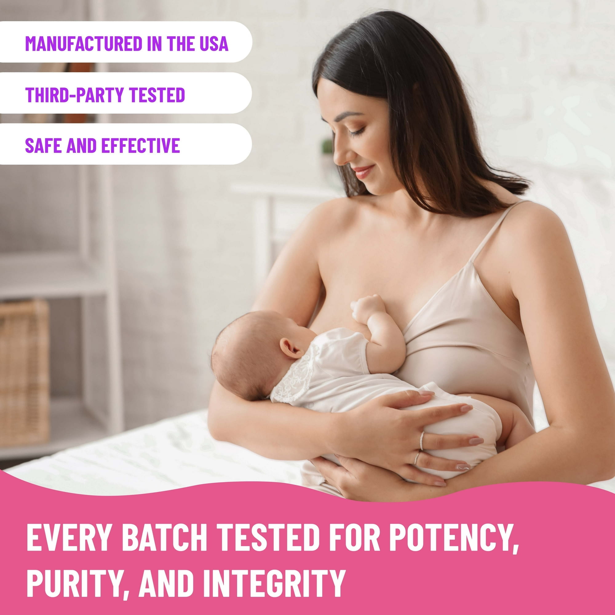 Mama's Select Postnatal Vitamins – Supports Hair Recovery, Milk Production, & Overall Wellness – Vegan, Allergen-Free, MTHFR-Safe with Methylated Folate & B Vitamins, Biotin-Free, Easy-to-Swallow