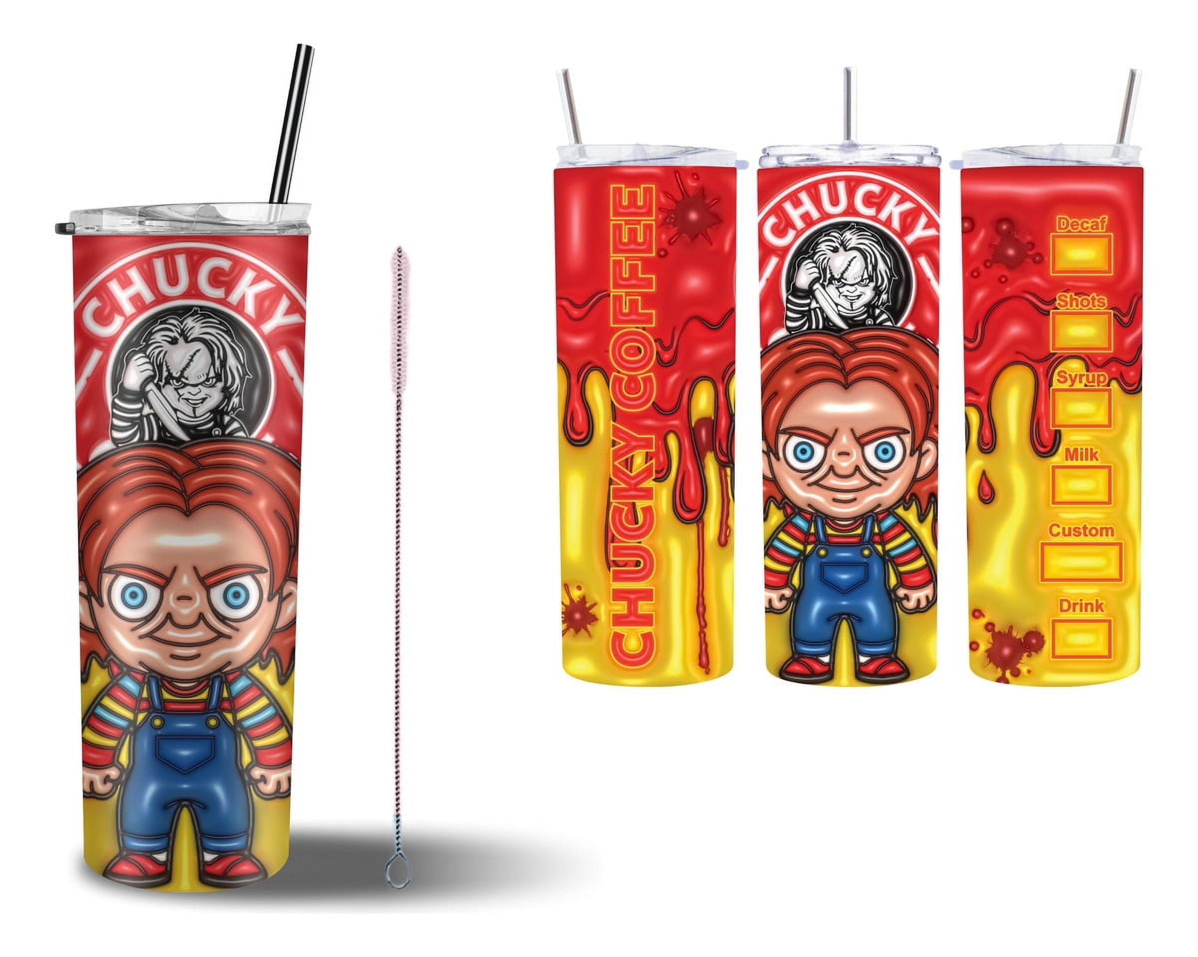 Termo Tumbler 20oz SVART Diseño Chucky Tipo Inflado | Walmart en línea