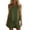 Army Green, variant on Women's 2 Piece Sets Cotton Ruffle Pajama Set Sleeveless Lace Trim Top and Short Pants Set for Summer Light Blue