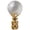 Medium - Pack of 1, variant on Royal Designs, Inc. Sun Cut Round 1 Inch Small Lamp Finial, F-2020S-PB-1, Polished Brass, Single