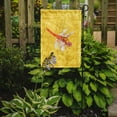 thumbnail image 2 of Carolines Treasures 8866-FLAG-PARENT Dragonfly on Yellow Flag  multicolor, 2 of 2