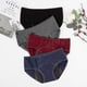 thumbnail image 5 of 4 Pcs Period Underwear For Women,incontinence Heavy Flow Leak Proof Postpartum Period Panties-plussize, 5 of 5
