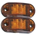 thumbnail image 1 of Side Marker Light 10-30V 2LED Side Marker Light High Brightness Turn Signal Lamp For Cars Trucks Trailers RVs, 1 of 8