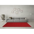 thumbnail image 3 of Ahgly Company Indoor Rectangle Abstract Red Contemporary Area Rugs, 7' x 9', 3 of 4