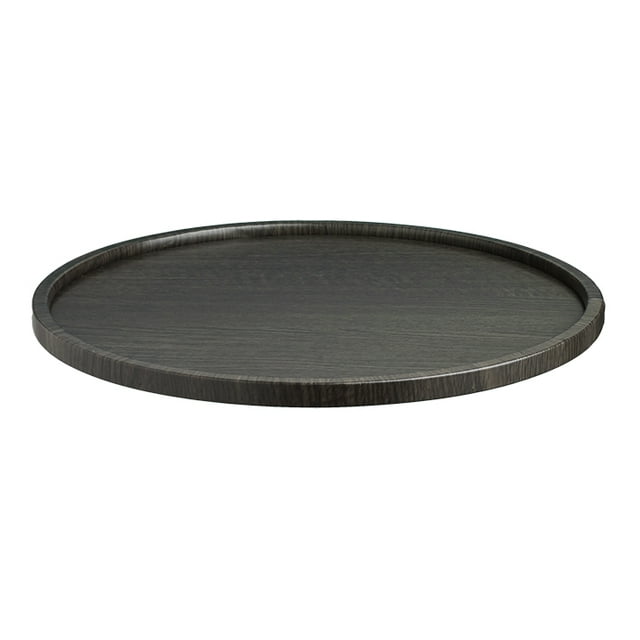 Woodcraft Ebony 14 Inches Round Serving Tray With Reg Inches Rim