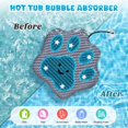 thumbnail image 4 of Esponja reutilizable Peloni en forma de pata para absorber suciedad de jacuzzi, 4 of 7