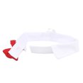 thumbnail image 4 of Ropa Para Perro Pequeño Greeniant Corbata Pajarita Color Blanco Rojo Tamaño S 30cm Tamaño M 37cm, 4 of 6