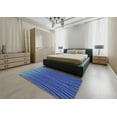 thumbnail image 4 of Ahgly Company Indoor Rectangle Patterned Blue Novelty Area Rugs, 4' x 6', 4 of 6