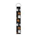 thumbnail image 2 of FOR U DESIGNS Pumpkins Ghosts Keychain Wristlet for Kids Lightweight Hand Wrist Lanyard Key Chain Holder Stylish Wrist Key Chains with Ring, Halloween Gifts, 2 of 6